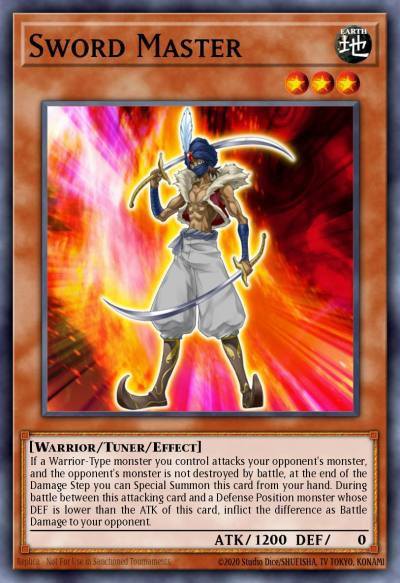 Sword Master Common ABPF-EN011 Absolute Powerforce Yugioh card