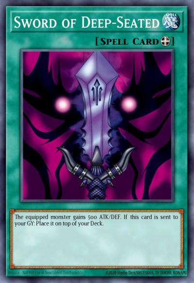 Sword of Deep-Seated Common MRD-132 Metal Raiders Yugioh card