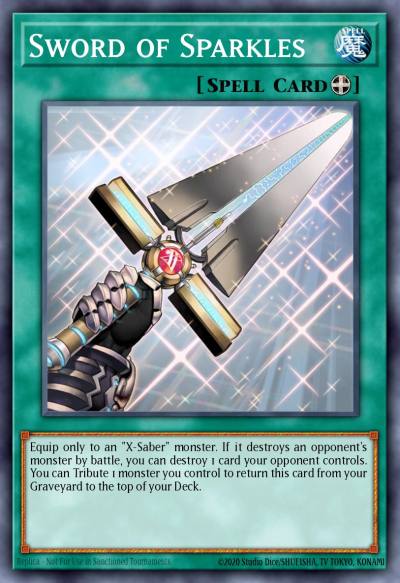 Sword of Sparkles Common ANPR-EN059 Ancient Prophecy Yugioh card