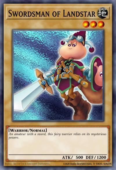 Swordsman of Landstar Common DB1-EN206 Dark Beginning 1 Yugioh card
