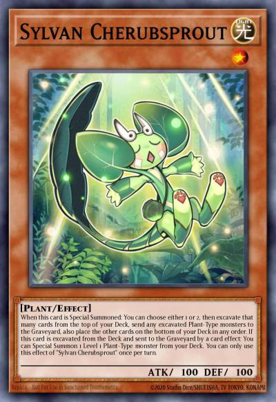 Sylvan Cherubsprout Common MP15-EN013 2015 Mega-Tin Mega Pack Yugioh card