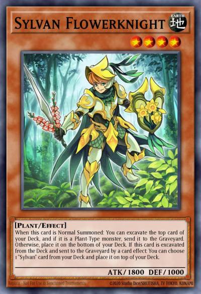 Sylvan Flowerknight Super Rare MP14-EN199 2014 Mega-Tin Mega Pack Yugioh card