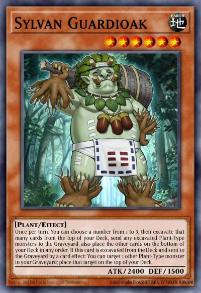 Sylvan Guardioak Common MP14-EN200 2014 Mega-Tin Mega Pack Yugioh card