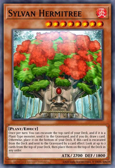 Sylvan Hermitree Ultra Rare MP14-EN201 2014 Mega-Tin Mega Pack Yugioh card