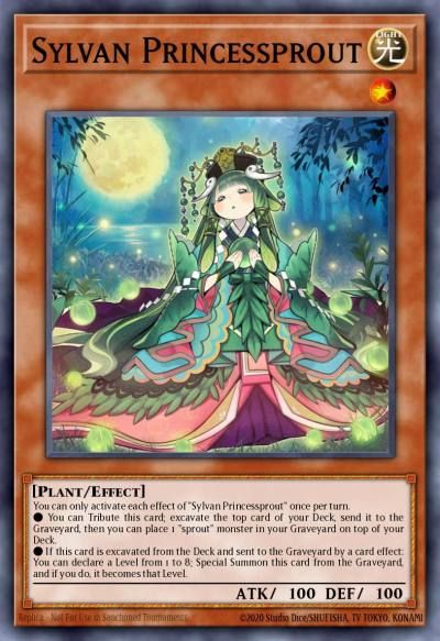 Sylvan Princessprout Super Rare MP15-EN048 2015 Mega-Tin Mega Pack Yugioh card