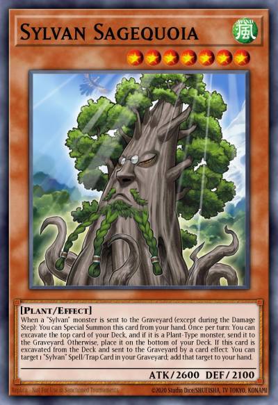 Sylvan Sagequoia Ultra Rare MP15-EN016 2015 Mega-Tin Mega Pack Yugioh card