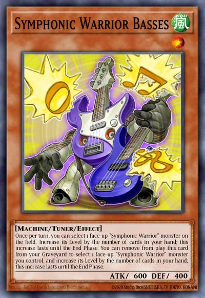 Symphonic Warrior Basses Common OP19-PT030 OTS Tournament Pack 19 (POR) Yugioh card