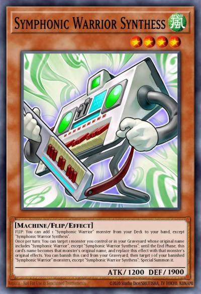 Symphonic Warrior Synthess Common MP17-EN233 2017 Mega-Tin Mega Pack Yugioh card