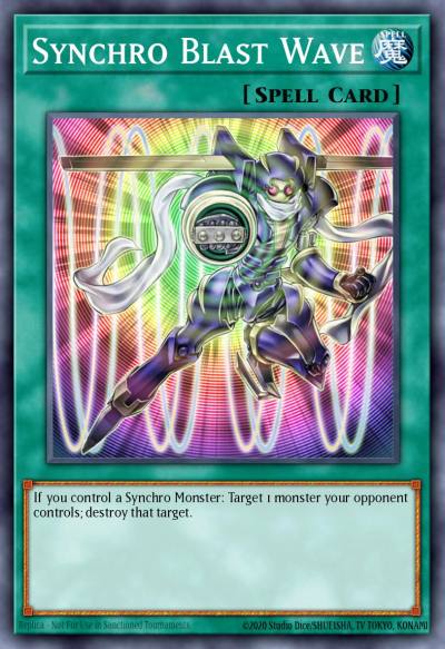 Synchro Blast Wave Super Rare DPCT-ENY03 Duelist Pack Collection Tin 2010 Yugioh card