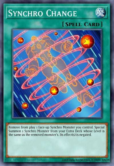 Synchro Change Rare CRMS-EN089 Crimson Crisis Yugioh card