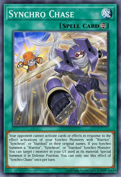 Synchro Chase Ultra Rare LED6-EN026 Legendary Duelists Magical Hero Yugioh card