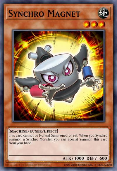 Synchro Magnet Common TSHD-EN011 The Shining Darkness Yugioh card
