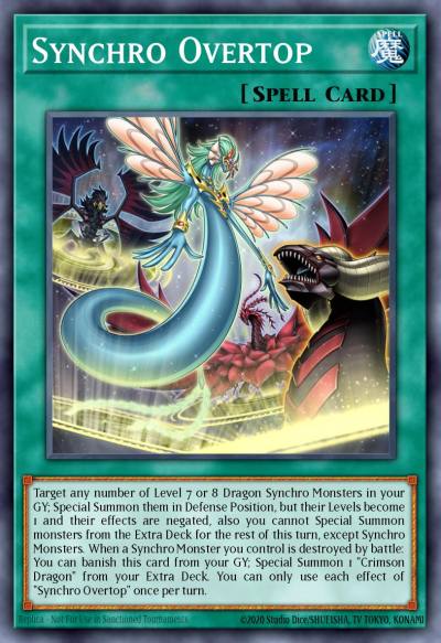Synchro Overtop Common MP24-EN371 25th Anniversary Tin Dueling Mirrors Yugioh card