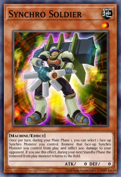 Synchro Soldier Common STBL-EN012 Starstrike Blast Yugioh card