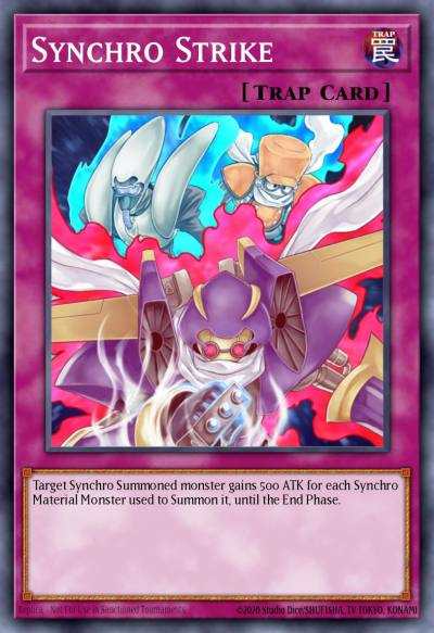 Synchro Strike Common CSOC-EN066 Crossroads of Chaos Yugioh card