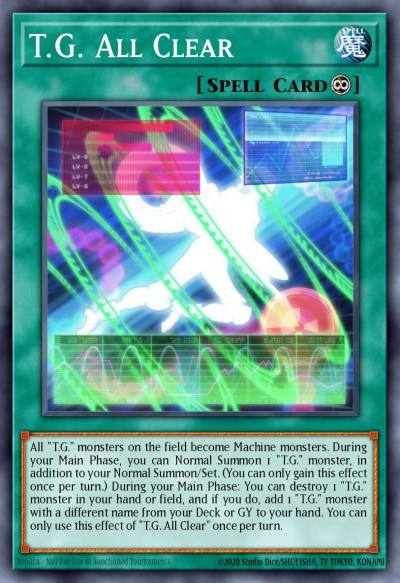TG All Clear Super Rare AGOV-EN050 Age of Overlord Yugioh card