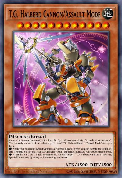 TG Halberd Cannon/Assault Mode Rare DANE-EN012 Dark Neostorm Yugioh card