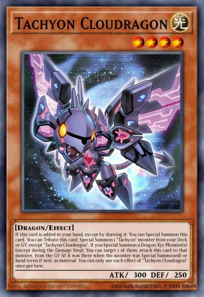Tachyon Cloudragon New MZTM-EN012 Maze of the Master Yugioh card