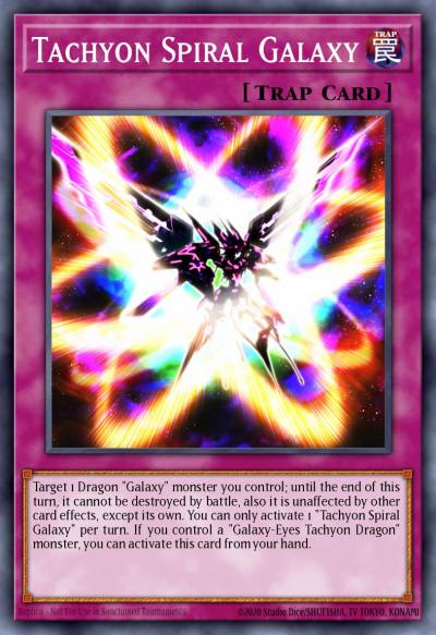 Tachyon Spiral Galaxy Common CHIM-EN073 Chaos Impact Yugioh card