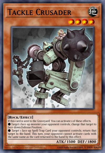 Tackle Crusader Common BP03-EN113 Battle Pack 3 Monster League Yugioh card