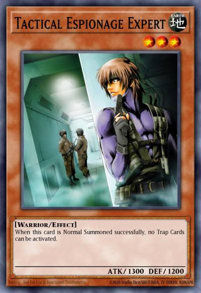 Tactical Espionage Expert Common DR3-EN083 Dark Revelation Volume 3 Yugioh card
