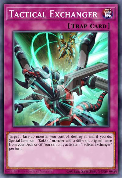 Tactical Exchanger Ultra Rare DUPO-EN026 Duel Power Yugioh card