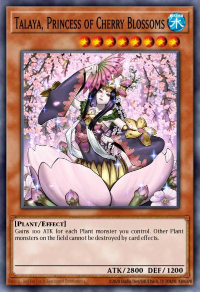 Talaya Princess of Cherry Blossoms Super Rare MP14-EN089 2014 Mega-Tin Mega Pack Yugioh card