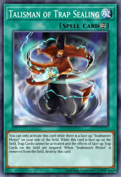 Talisman of Trap Sealing Rare AST-044 Ancient Sanctuary Yugioh card