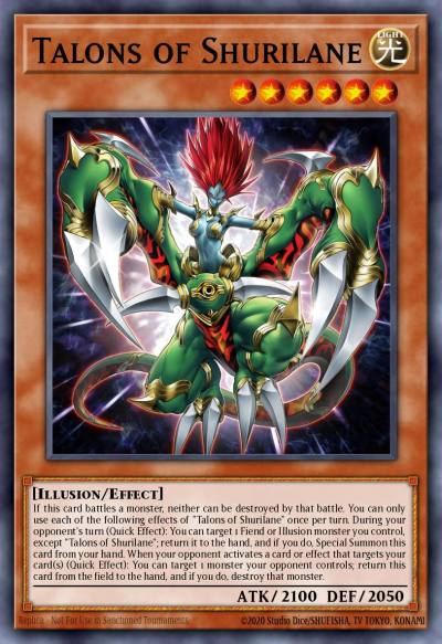 Talons of Shurilane Common MP25-EN347 2025 Mega-Pack Tin Yugioh card