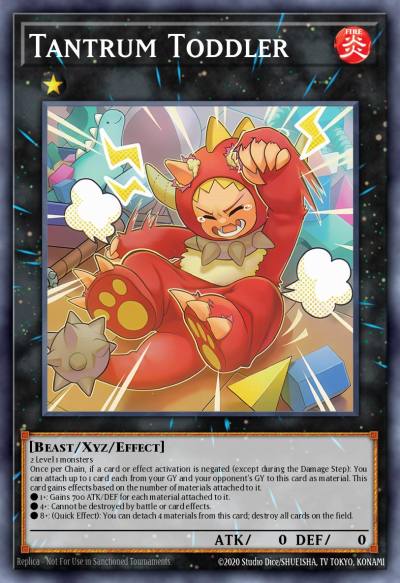 Tantrum Toddler Common LEDE-EN046 Legacy of Destruction Yugioh card