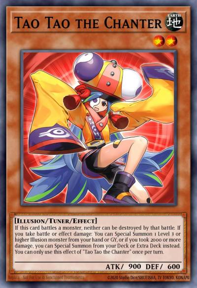 Tao Tao the Chanter Common DOOD-EN031 Doom of Dimensions Yugioh card