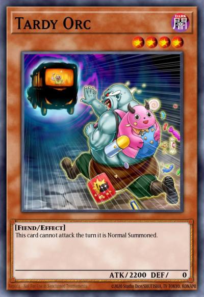Tardy Orc Common BP02-EN114 Battle Pack 2 War of the Giants Yugioh card