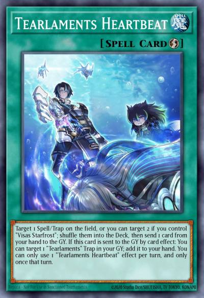 Tearlaments Heartbeat Common DABL-EN057 Darkwing Blast Yugioh card