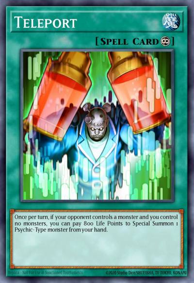 Teleport Common CSOC-EN055 Crossroads of Chaos Yugioh card
