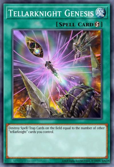 Tellarknight Genesis Super Rare INOV-EN062 Invasion Vengeance Yugioh card