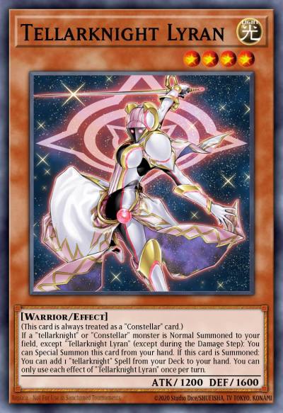 Tellarknight Lyran Ultra Rare MP24-EN194 25th Anniversary Tin Dueling Mirrors Yugioh card