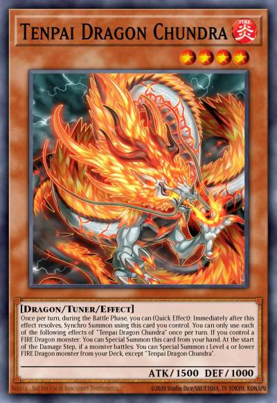 Tenpai Dragon Chundra Ultra Rare MP25-EN184 2025 Mega-Pack Tin Yugioh card