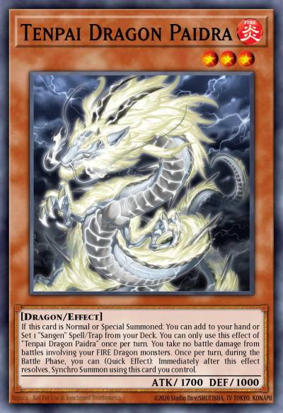 Tenpai Dragon Paidra Prismatic Secret Rare MP25-EN064 2025 Mega-Pack Tin Yugioh card