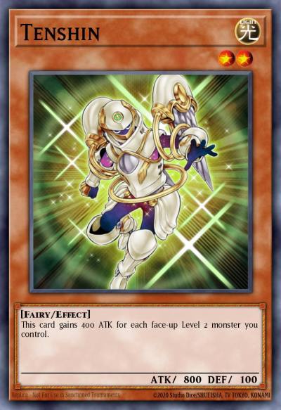 Tenshin Common YS11-EN010 Starter Deck Dawn of the Xyz Yugioh card