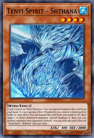 Tenyi Spirit - Shthana Common MP20-EN107 2020 Tin of Lost Memories Mega Pack Yugioh card