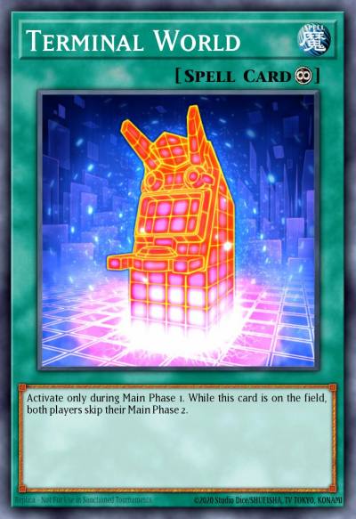 Terminal World Platinum Secret Rare RA04-EN148 Quarter Century Stampede Yugioh card