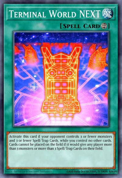 Terminal World NEXT Common MP17-EN219 2017 Mega-Tin Mega Pack Yugioh card