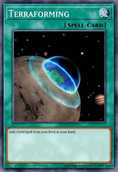 Terraforming Super Rare AP01-EN009 Astral Pack One Yugioh card