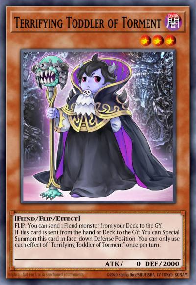 Terrifying Toddler of Torment Common MP19-EN091 2019 Gold Sarcophagus Tin Mega Pack Yugioh card