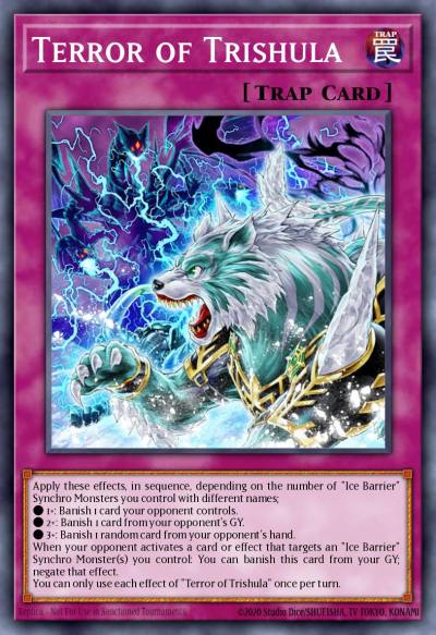 Terror of Trishula Ultra Rare GFTP-EN127 Ghosts From the Past Yugioh card