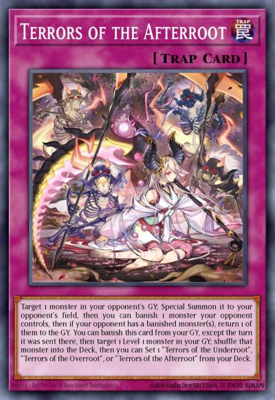Terrors of the Afterroot Common MP25-EN325 2025 Mega-Pack Tin Yugioh card