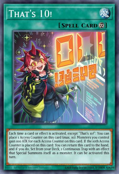 Thats 10 Common INFO-EN067 The Infinite Forbidden Yugioh card