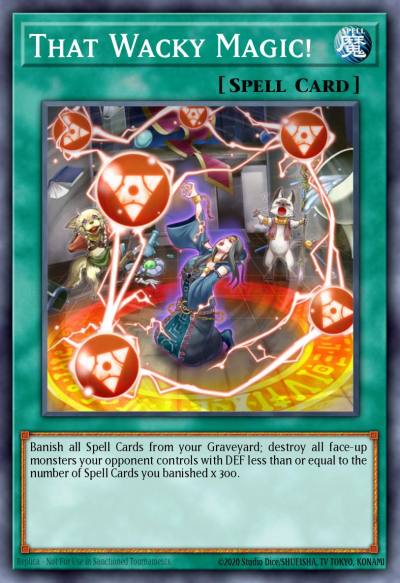 That Wacky Magic Common GAOV-EN063 Galactic Overlord Yugioh card