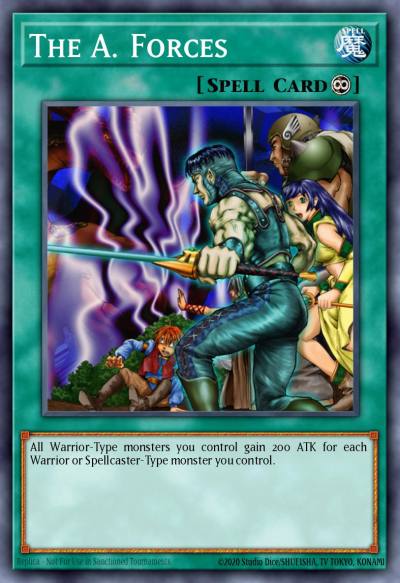 The A Forces Common DB2-EN146 Dark Beginning 2 Yugioh card