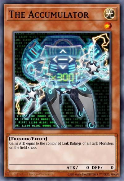 The Accumulator Common MP18-EN120 2018 Mega-Tin Mega Pack Yugioh card